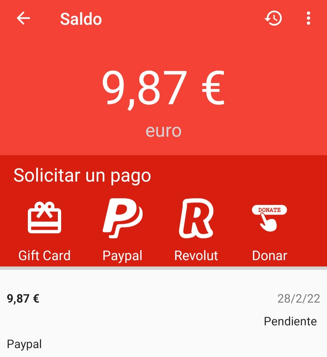Processo de saque do AttaPoll para PayPal